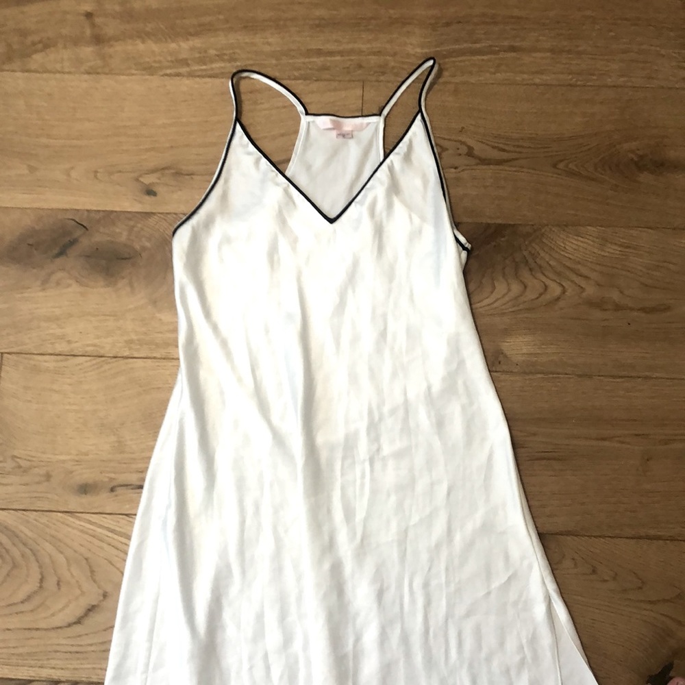 Silk night gown